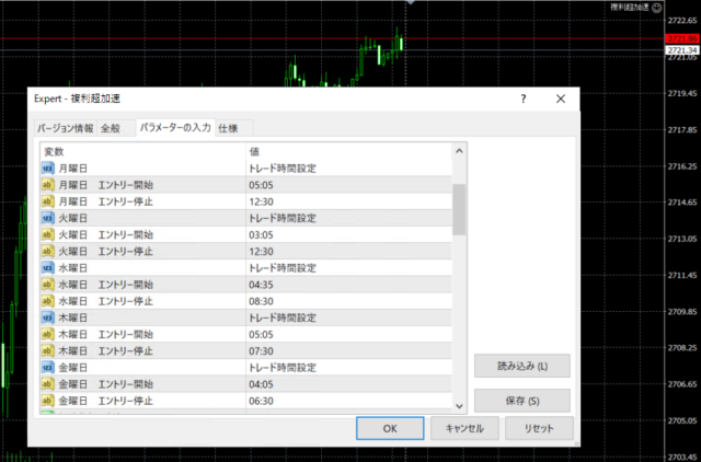 FX自動売買利益＆来週の稼働　2024年10月14日（月）～10月18日（金）