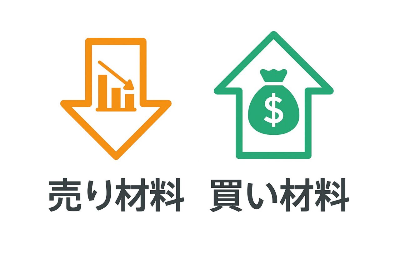 「売り材料・買い材料」株価はなぜ動くか正しい読み解き方とは?